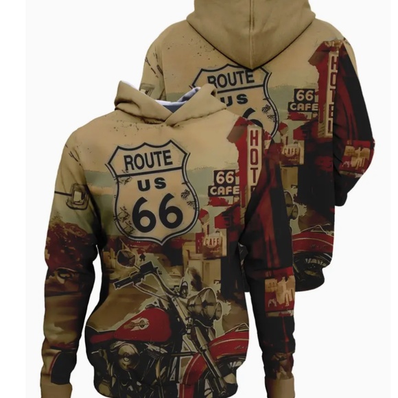 Men's 3D Printed Hoodie - Cool Graphic Design, Casual & Sporty Pullover 3X - Picture 1 of 4